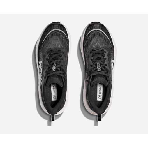 HOKA Skyflow Schuhe für Herren in Black/White Größe 40 Weit | Straße